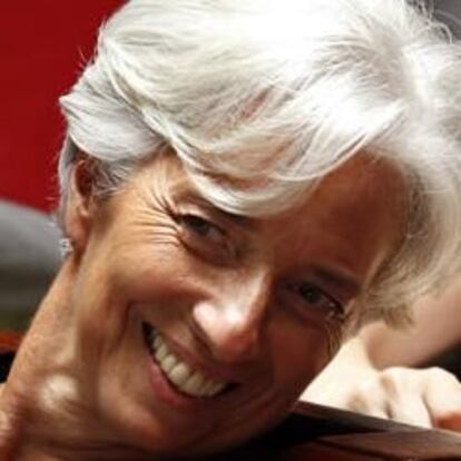 La directora del FMI, la francesa Christine Lagarde