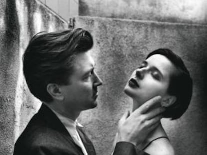 'David Lynch und Isabella Rossellini', Los Angeles 1983 (Helmut Newton).