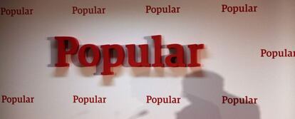 Imagen de la presentación de resultados de Popular