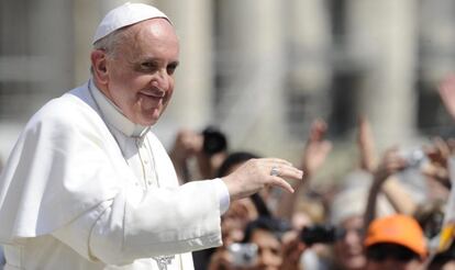El papa Francisco, este miércoles en Roma.