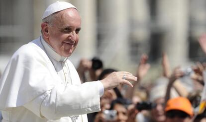 El papa Francisco, este mi&eacute;rcoles en Roma.