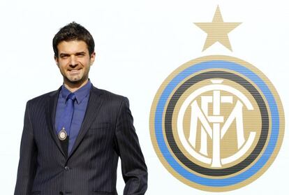 Stramaccioni, en d&iacute;a de su presentaci&oacute;n con el Inter.