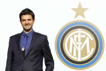 Stramaccioni, en día de su presentación con el Inter.