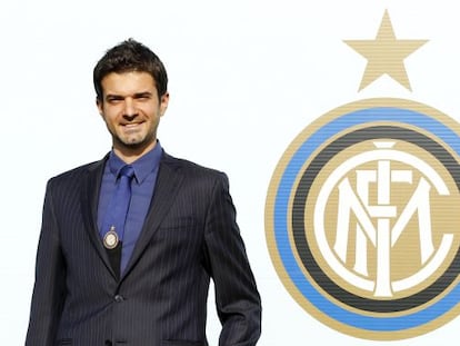 Stramaccioni, en d&iacute;a de su presentaci&oacute;n con el Inter.