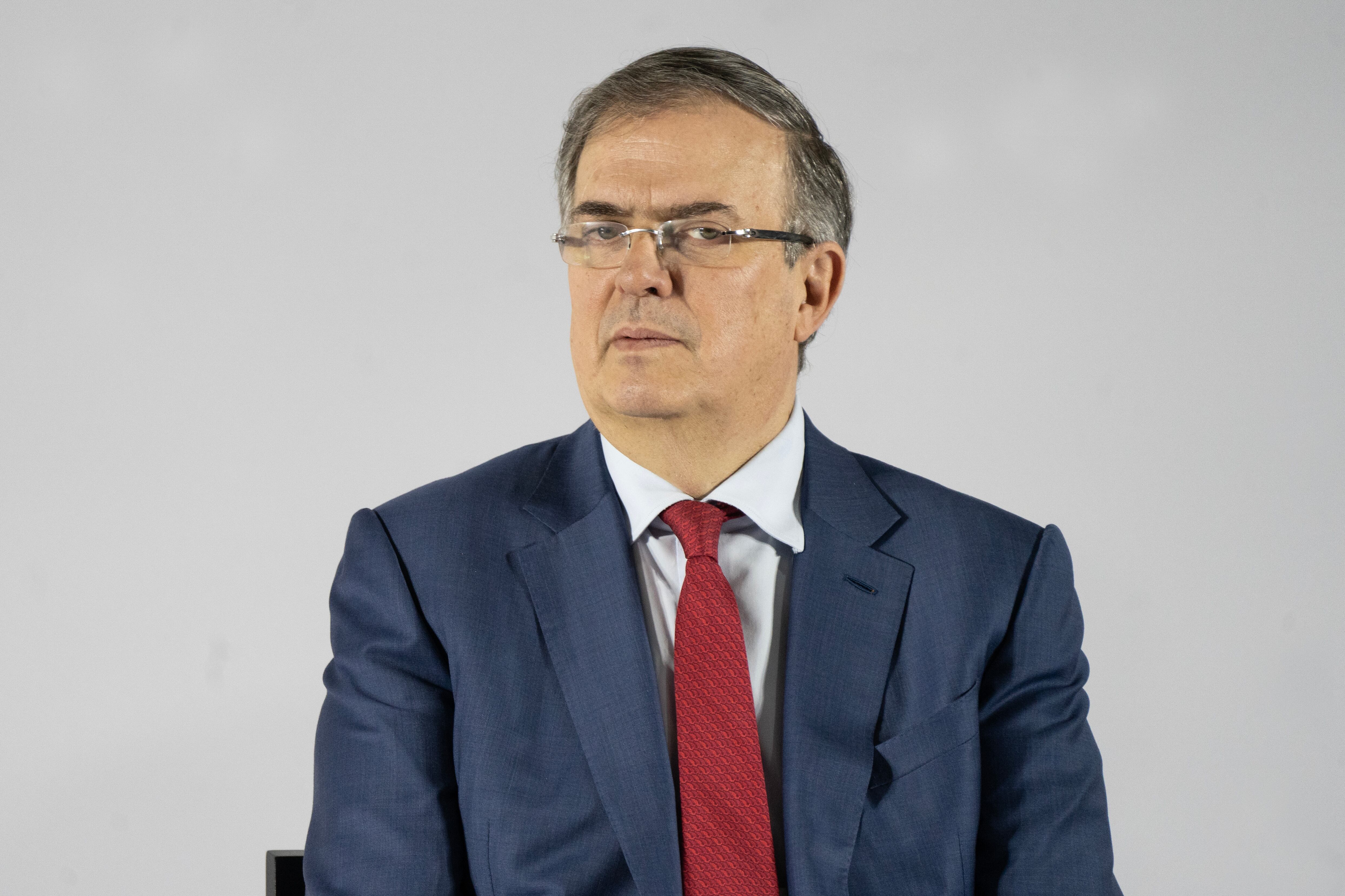 Marcelo Ebrard, tras ser nombrado secretario de Economía para el próximo sexenio.