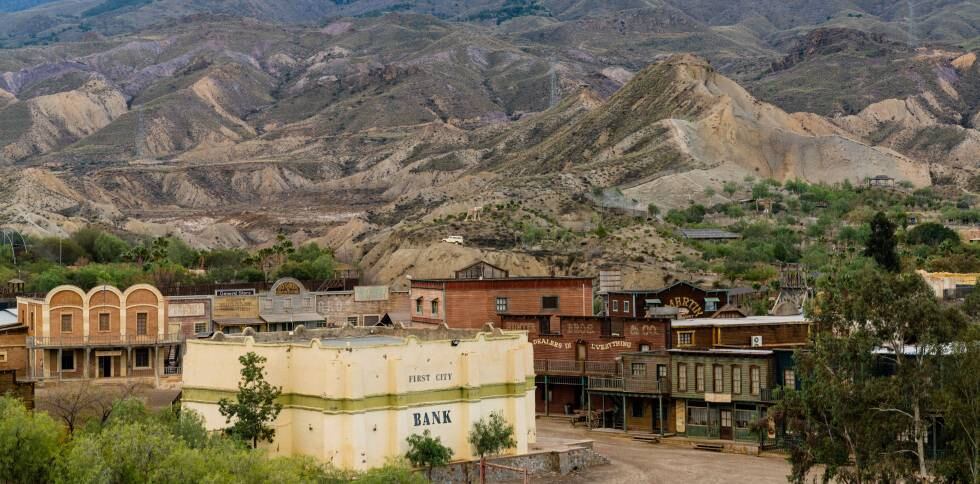 El parque temático Oasys MiniHollywood, en el desierto de Tabernas (Almería).