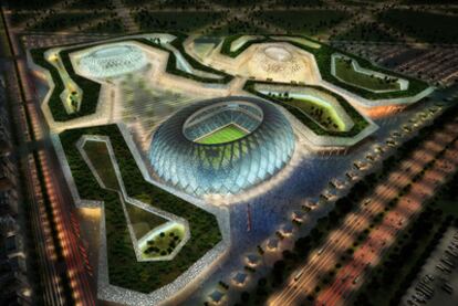 Nueve de los 12 estadios que se construirán serán desmontables. Qatar ofrece trasladarlos a otros países al acabar el Mundial.