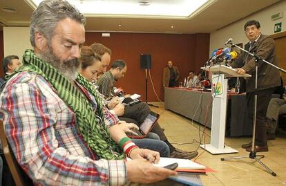 Valderas y Sánchez Gordillo, en el Consejo Andaluz.