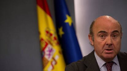 Spain’s Economy Minister Luis de Guindos.