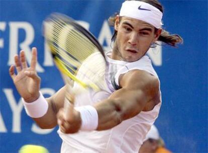 Rafael Nadal, durante la final