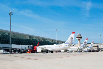 Aeropuerto de Palma de Mallorca.