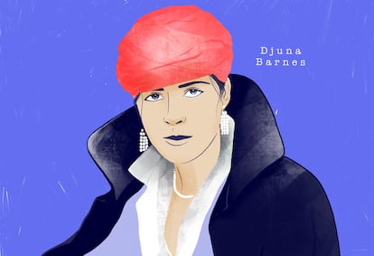 Djuna Barnes.