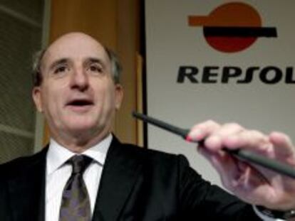 El presidente de Repsol, Antonio Brufau. 