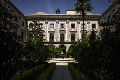 Interior del Tribunal Supremo, en Madrid.