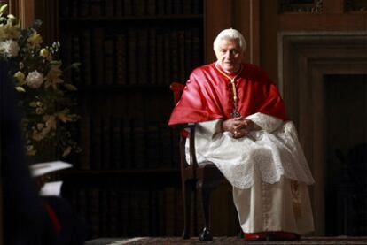 Benedicto XVI, fotografiado en Londres, el pasado mes de septiembre.