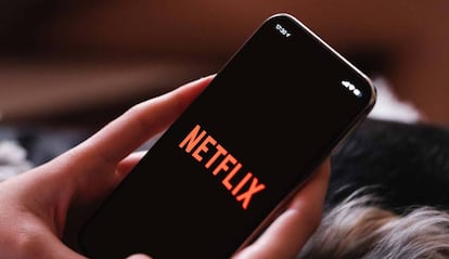 Netflix en un smartphone