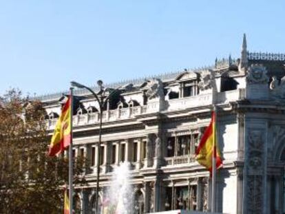 Sede del Banco de Espa&ntilde;a en Madrid.
