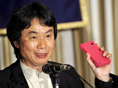 El japon&eacute;s Shigeru Miyamoto, creador de la saga de videojuegos &#039;Mario Bros&#039;.