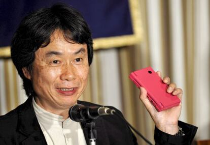 El japon&eacute;s Shigeru Miyamoto, creador de la saga de videojuegos &#039;Mario Bros&#039;.