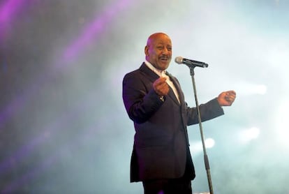 Una imagen del 31 de diciembre de 2011 de una actuación de Errol Brown, en Berlín.