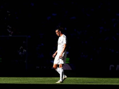 Gareth Bale, en el partido ante el Granada en el Santiago Bernabéu.