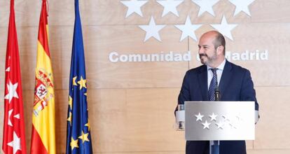 El expresidente de la Comunidad de Madrid Pedro Rollán anunció equívocamente el 18 de junio de 2019 que el Consejo de Gobierno había aprobado el Plan Industrial 2019-2025.