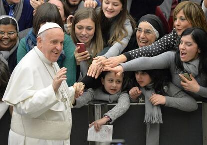 El Papa en el Vaticano el pasado s&aacute;bado.