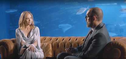 Laia Grassi y Risto Mejide en 'Viajando con Chester'.