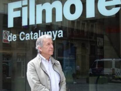 Constantin Costa-Gavras en la Filmoteca de Catalu&ntilde;a. 