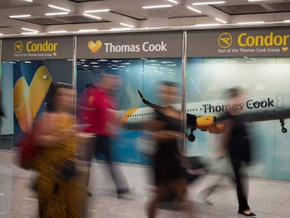 Oficina de Thomas Cook's en Palma de Mallorca.