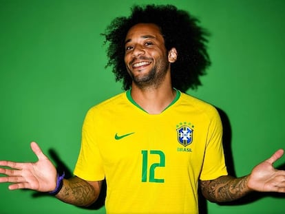 Marcelo será o capitão do Brasil na estreia contra a Suíça.