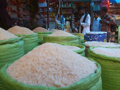 Un mercado en Karachi, Pakistán este 25 de septiembre.