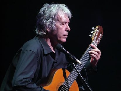 Actuación del cantautor valenciano Paco Ibáñez