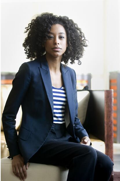 Corinne Bailey Rae, ayer en Madrid.