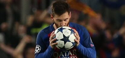 Leo Messi, delanterio del FC Barcelona
