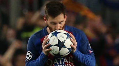 Leo Messi, delanterio del FC Barcelona