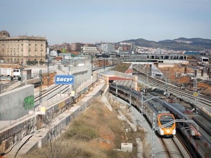 Las obras en La Sagrera est&aacute;n paralizadas desde hace a&ntilde;os. 