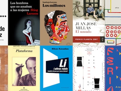 Juzgar un libro por su portada: los diseños que han protagonizado el mercado literario  de este siglo