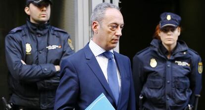 José Ángel Cañas en la Audiencia Nacional en noviembre de 2013.