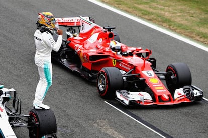 Hamilton logra la pole de la clasificación del GP de Gran Bretaña de F1