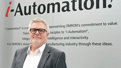 Fernando Colás, CEO de automatización industrial de Omron en Europa.