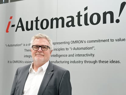Fernando Colás, CEO de automatización industrial de Omron en Europa.