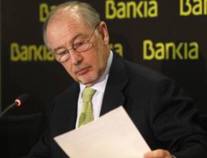 El expresidente de Bankia, Rodrigo Rato, declarará ante la Audiencia Nacional el 20 de diciembre. EFE/Archivo