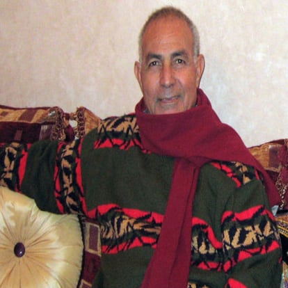 Foto suministrada por la familia del coronel- mayor marroquí Kaddour Terhzaz