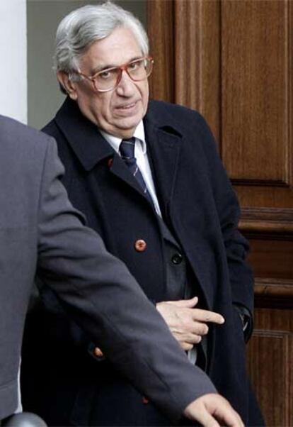 Antonio Fazio, presidente del Banco de Italia.