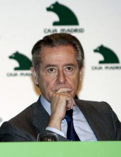 El expresidente de Caja Madrid, Miguel Blesa.