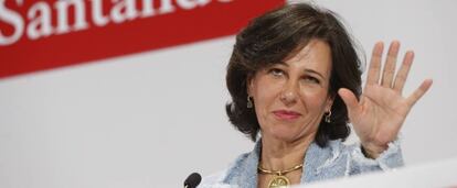 La presidenta de Banco Santander, Ana Botín.