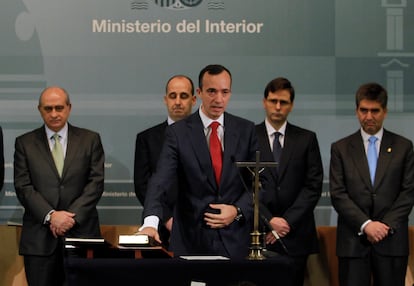 Toma de posesión de Francisco Martínez Vázquez, en el año 2012.