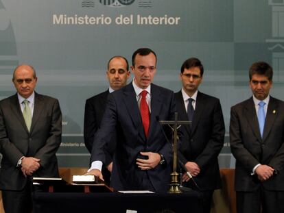 Toma de posesión de Francisco Martínez Vázquez, en el año 2012.