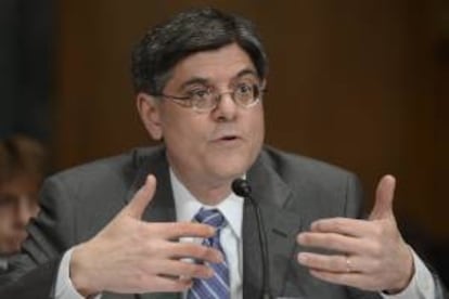 Imagen de archivo del secretario del Tesoro de EE.UU., Jack Lew. EFE/Archivo